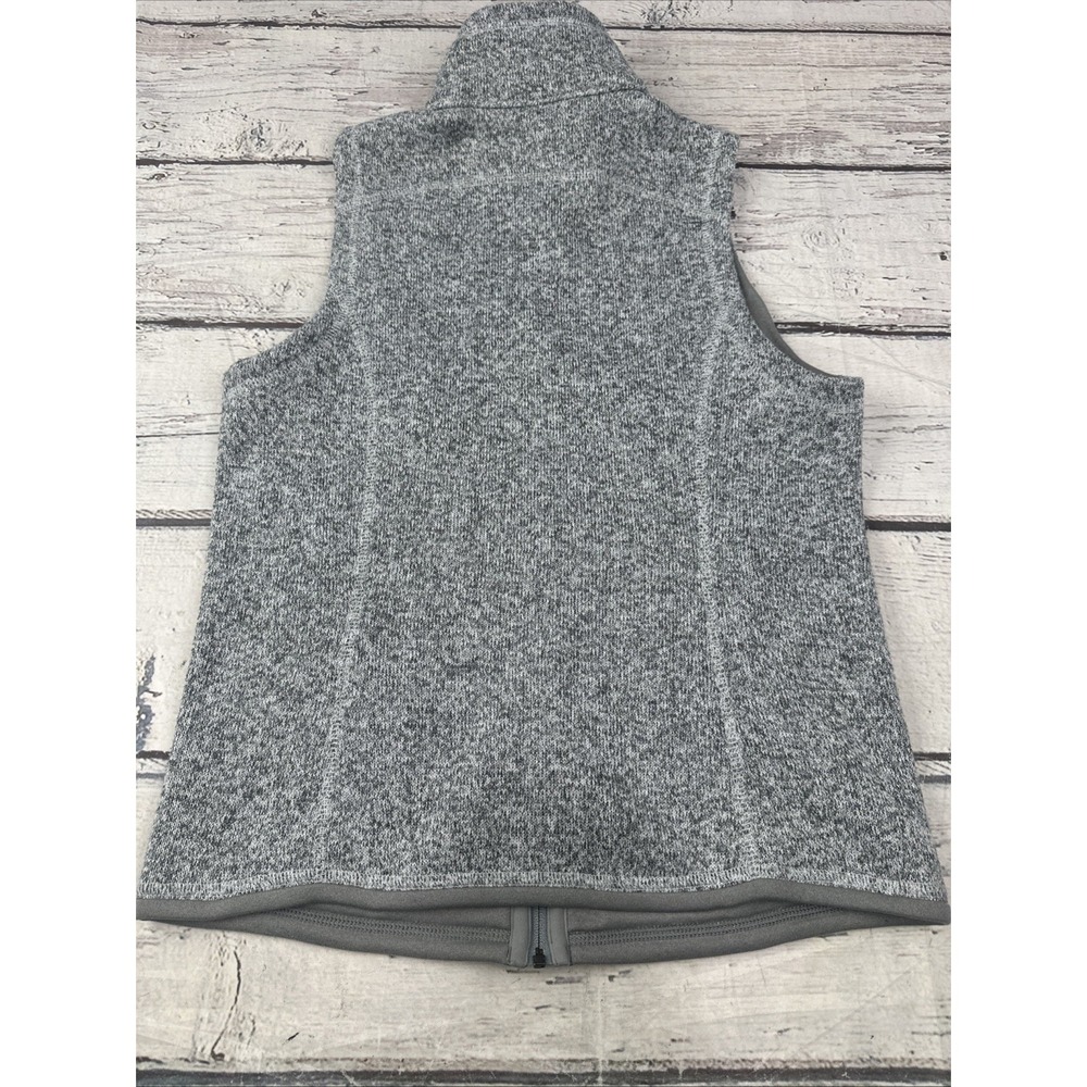 Patagonia Gray Marled Fleece Vest - Picture 12 of 12